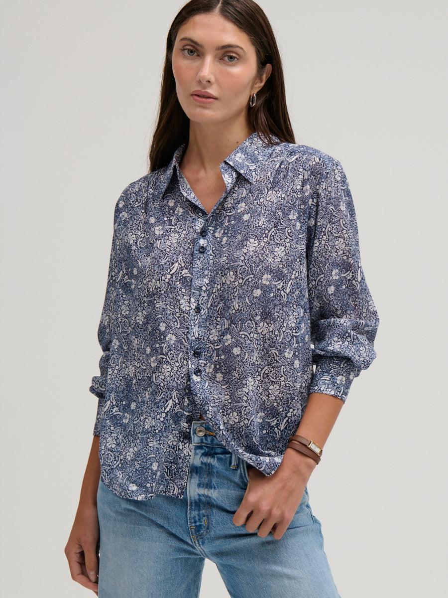 roan dress shirt BOSS Roan Slim Fit Stretch Button-Front Shirt