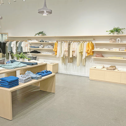 Store layout of the Margaret O'Leary Edina store.