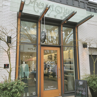 Front picture of Margaret O'Leary Seattle store.