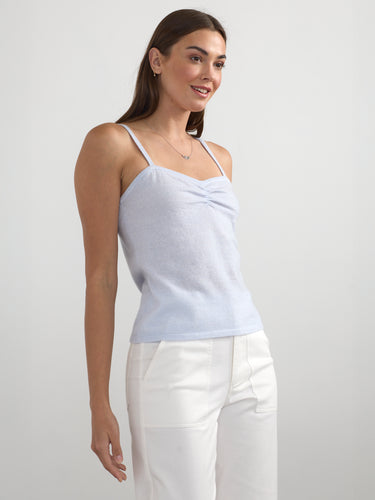 The Cashmere Linen Cami by Margaret O'Leary.