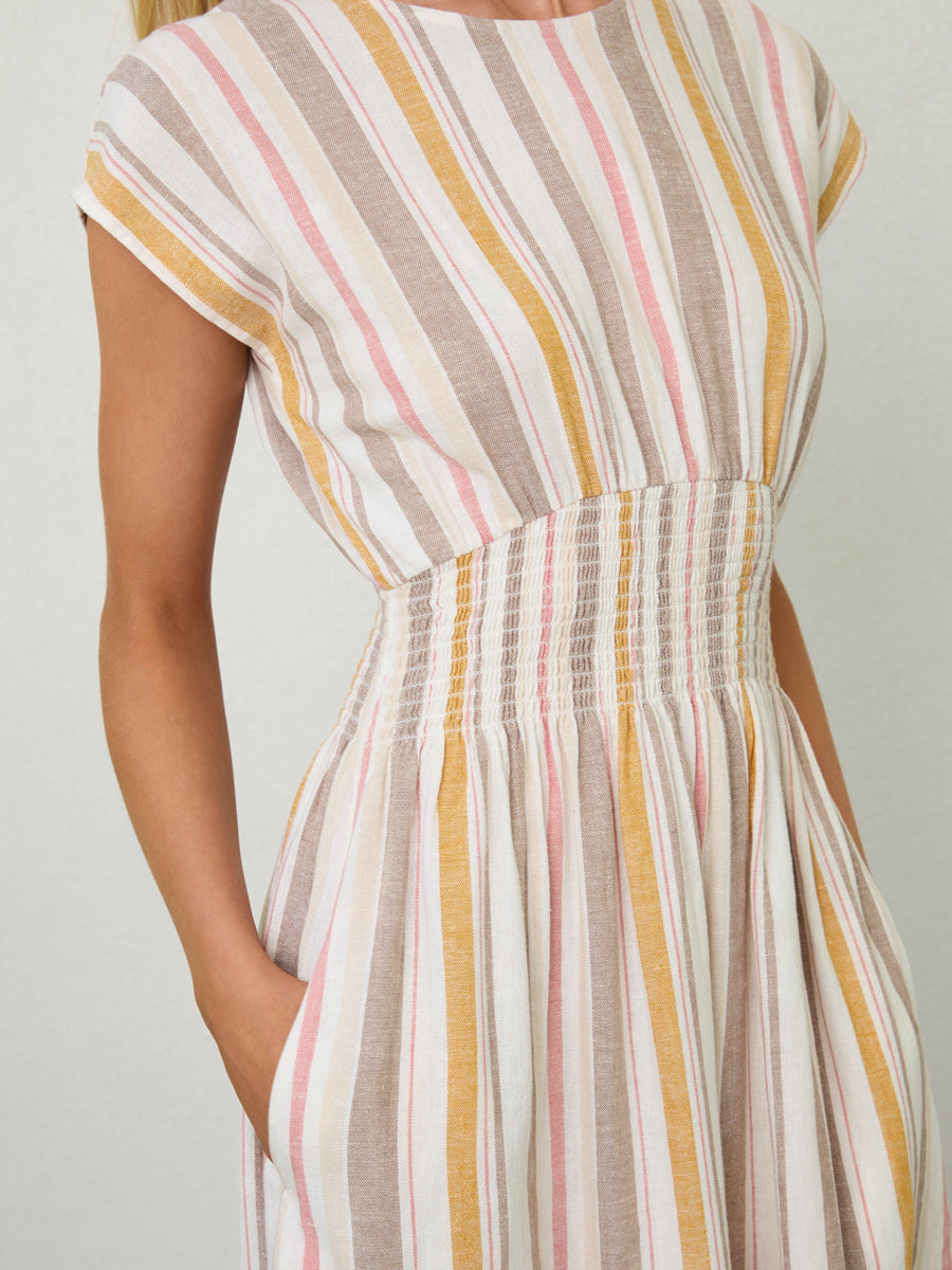 V-Neck Hardware One-Piece Swimsuit