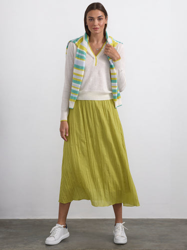 The Cashmere Linen Polo by Margaret O'Leary.