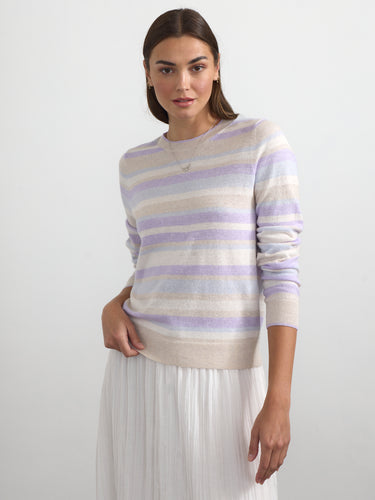 The Stripe Crew Neck by Margaret O'Leary.