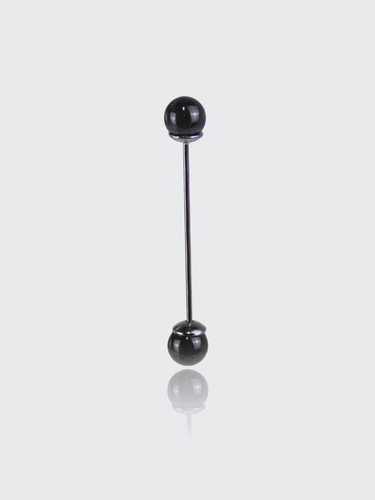 3" BAR PIN WITH PEARLS by Margaret O'Leary