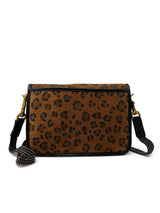 Ochre Leopard Mini Mia Bag by Kempton And Co.