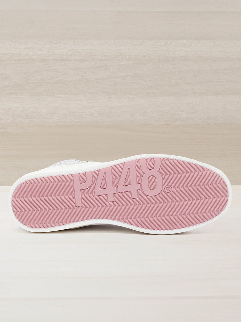 The P448 Skate sneaker in flax.