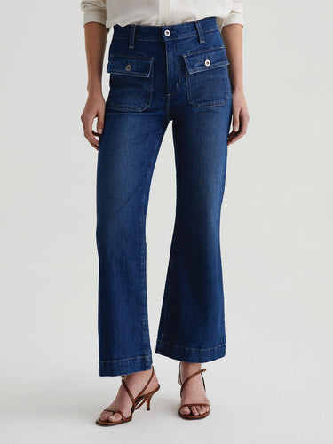 The Bonnie Mid Rise Denim by AG Jeans.