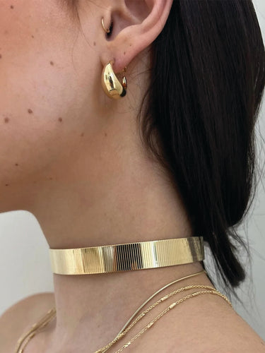 The Shira Hoops by Jennifer Zeuner.