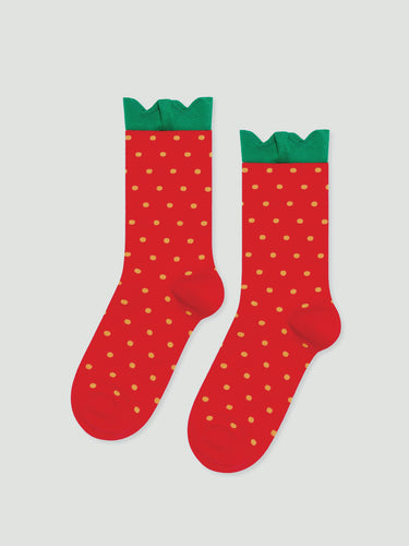 The Strawberry Crew Sock by Hansel from Basel.