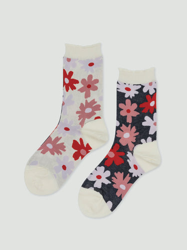 The Floral Explosion Crew Sock by Hansel from Basel.