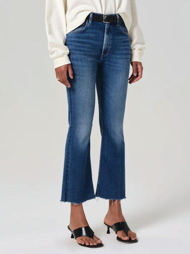 The Isola Mid Rise Cropped Denim by Citizens of Humanity.