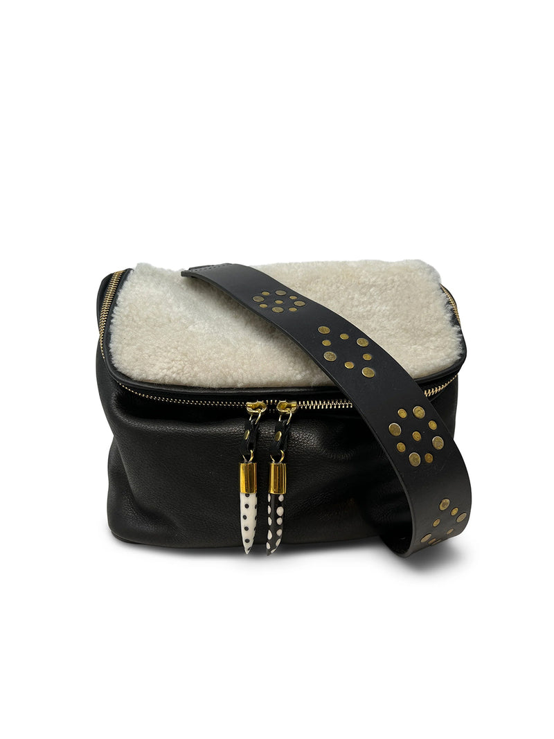 Mini Rough Night Black Bag by Kempton and Co.