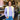 Margaret O'Leary wearing a light purple cashmere sweater and blue jeans in a store setting