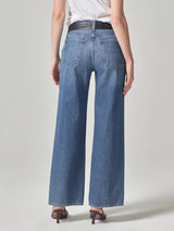 Woman wearing the Annina High Rise Jeans by Citizens of Humanity.