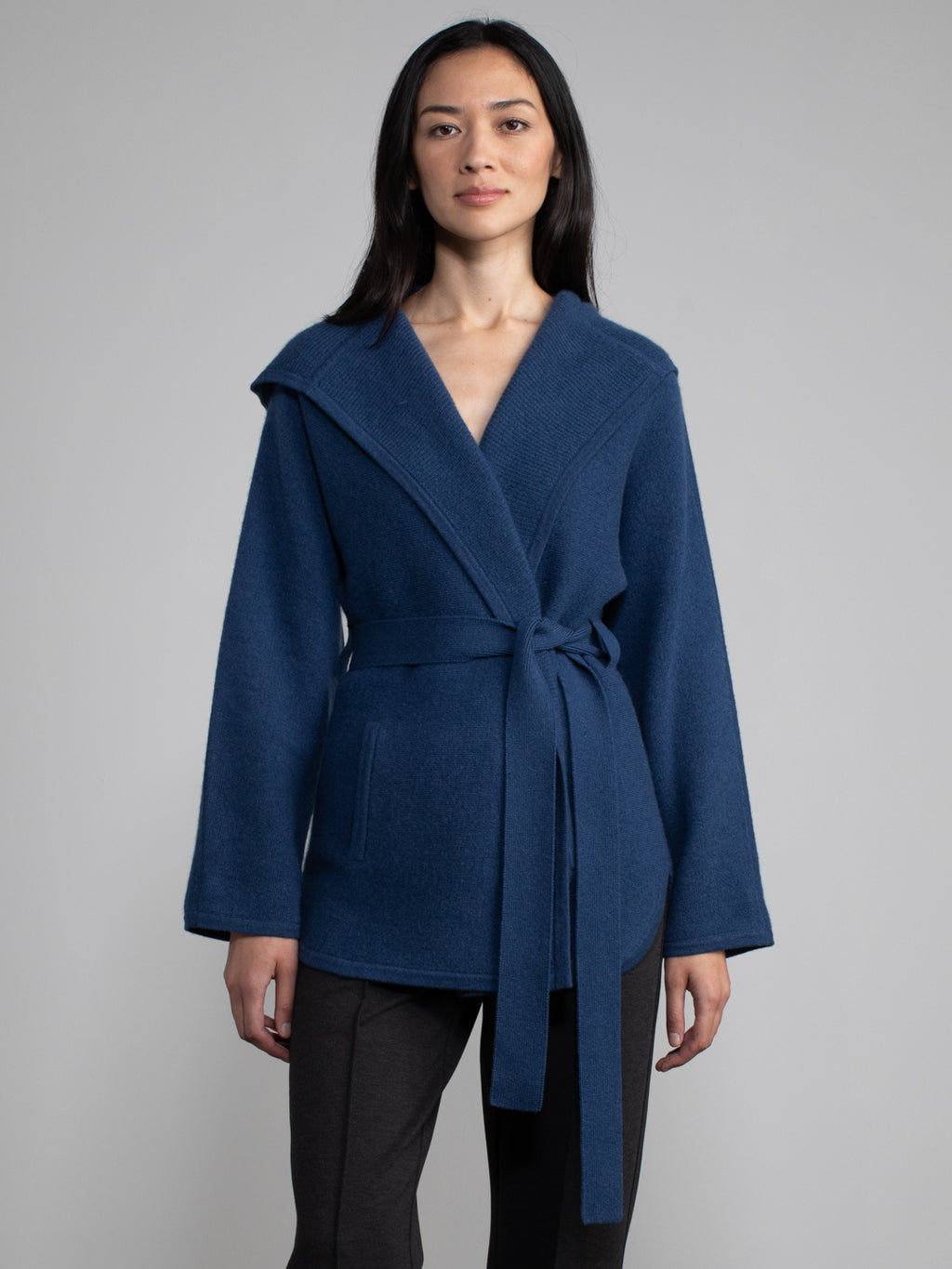 Signature Hooded Wrap Robe Coat - Ready to Wear