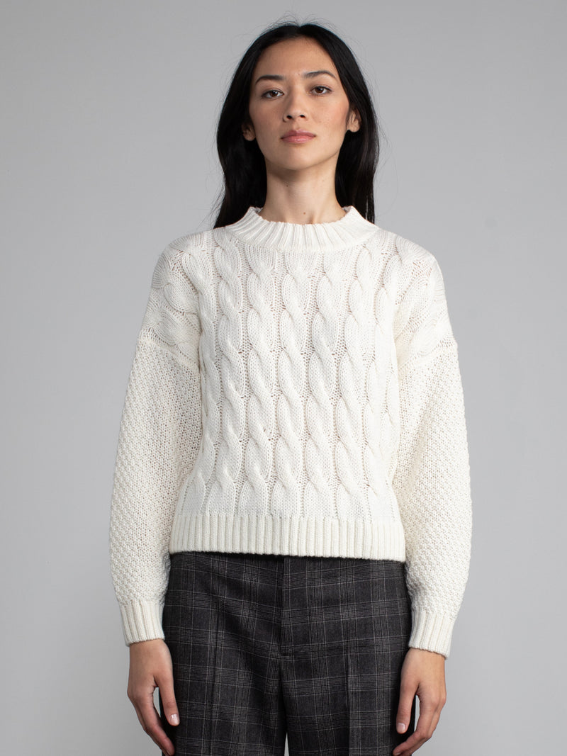 LONDON CABLE PULLOVER