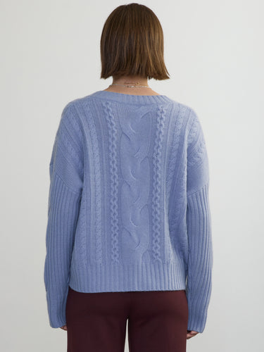 The Bianca Vee Pullover by Margaret O'Leary.