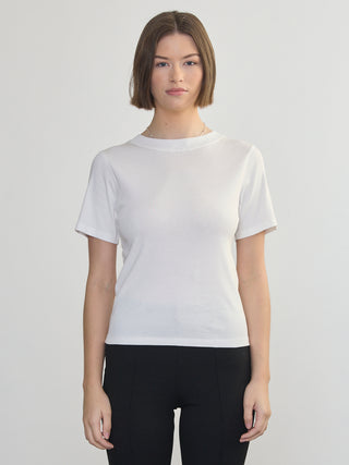 The Short Sleeve Rib Tee by Margaret O'Leary.