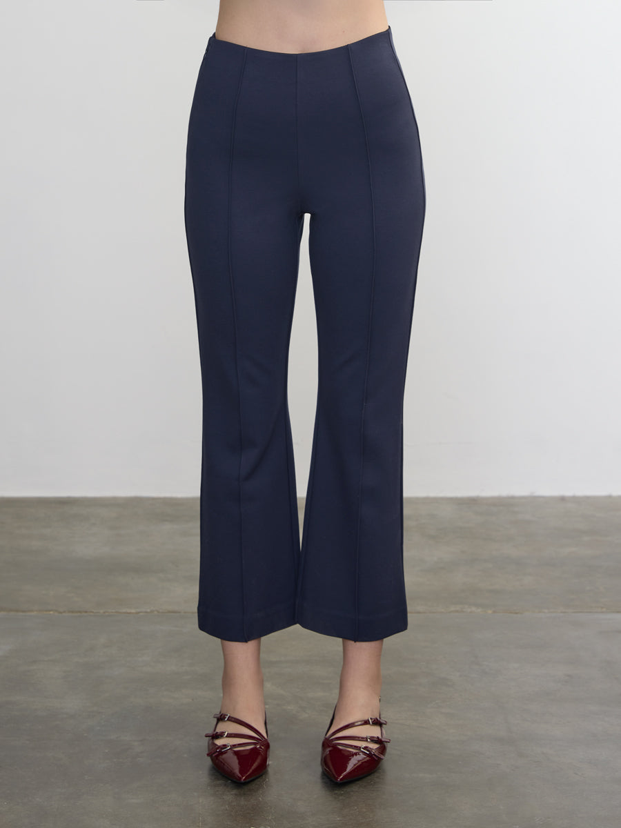 Margaret O'Leary CROPPED FLARED PANT Black / S Margaret O'Leary CROPPED FLARED PANT Black / S