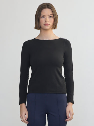 The Short Sleeve Rib Tee by Margaret O'Leary.