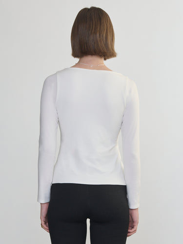 The Short Sleeve Rib Tee by Margaret O'Leary.