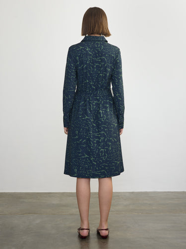 The Cassandra Belted Dress by Margaret O'Leary.