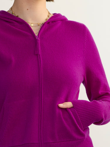 The Fitted Cashmere Hoodie by Margaret O'Leary.