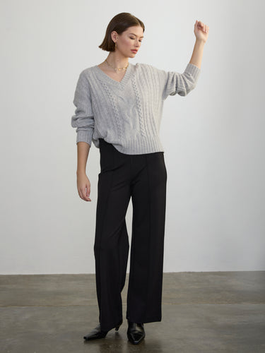 The Bianca Vee Pullover by Margaret O'Leary.