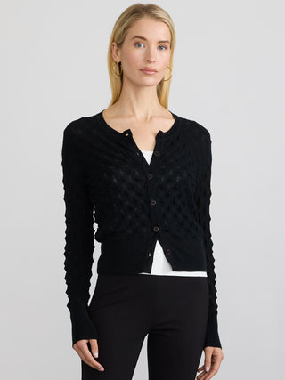 The Dimensional Cardi by Margaret O'Leary.