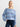 Woman wearing the Stephanie Pullover by Margaret O'Leary.