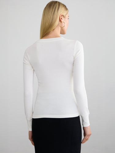 RIB LS TEE by Margaret O'Leary