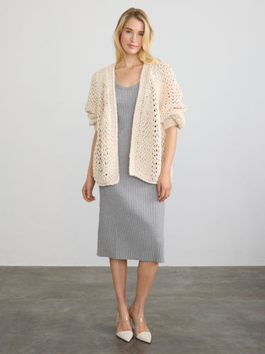 RIBBED MIDI DRESS by Margaret O'Leary