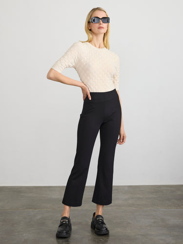 CROPPED FLARED PANT by Margaret O'Leary