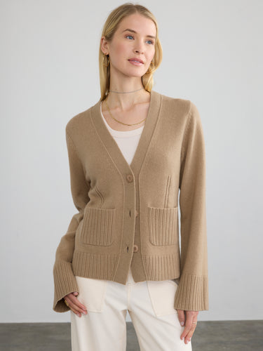 LARKSPUR CARDI by Margaret O'Leary