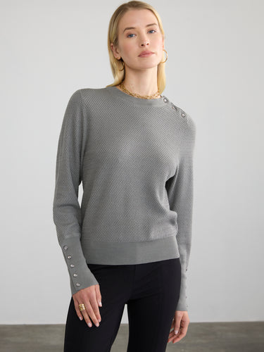SNAP PULLOVER by Margaret O'Leary