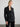 Woman wearing the Sausalito Jacket by Margaret O'Leary.