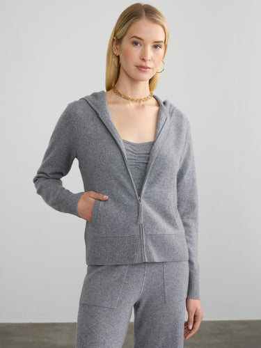FITTED CASHMERE HOODIE by Margaret O'Leary