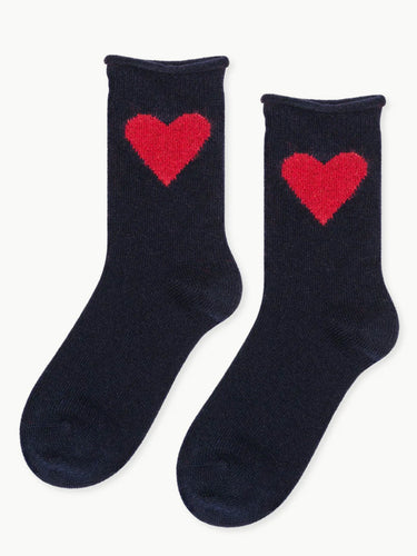 Love Cashmere Crew sock by Hansel from Basel.