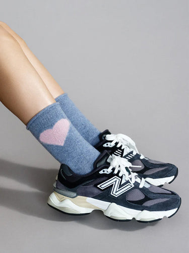 Love Cashmere Crew sock by Hansel from Basel.