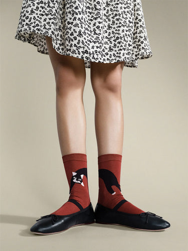Pounce Crew sock by Hansel from Basel.