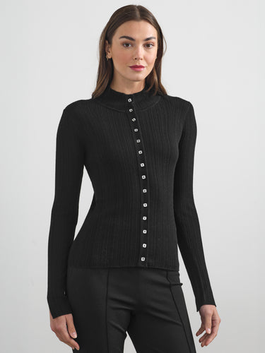The Merino Multi Button Cardigan by Margaret O'Leary.