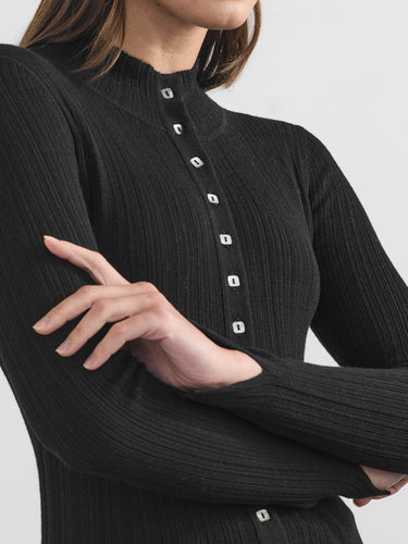 The Merino Multi Button Cardigan by Margaret O'Leary.