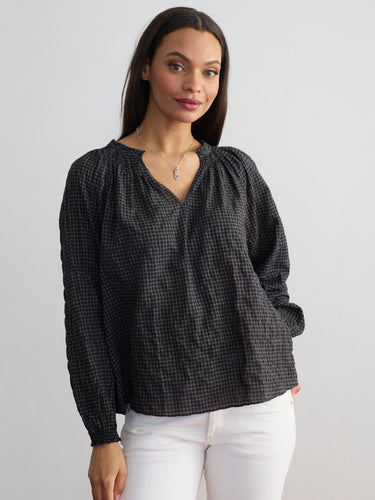 The Karlie Ruffle Trim Top by Margaret O’Leary.