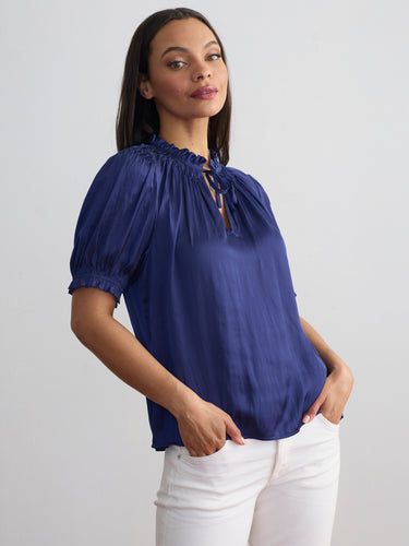 The Smock Neck Blouse by Margaret O'Leary.
