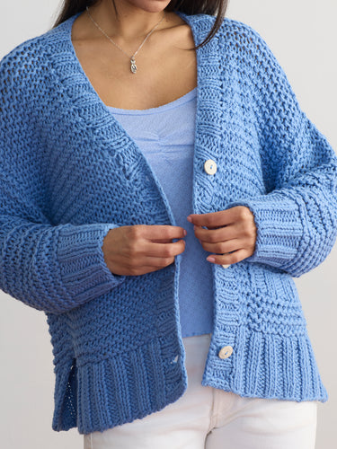 The Camila Hand Knit Cardigan by Margaret O’Leary.