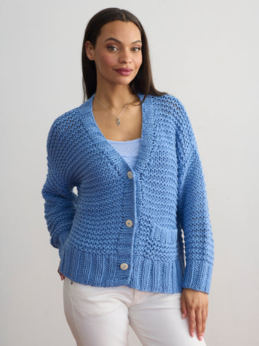 The Camila Hand Knit Cardigan by Margaret O’Leary.