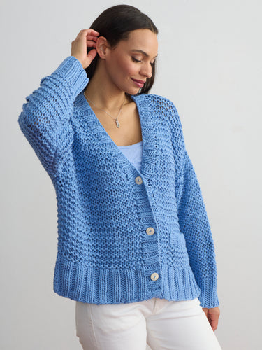 The Camila Hand Knit Cardigan by Margaret O’Leary.