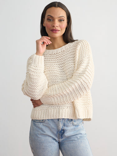 The Luciana Hand Knit Pullover by Margaret O’Leary.