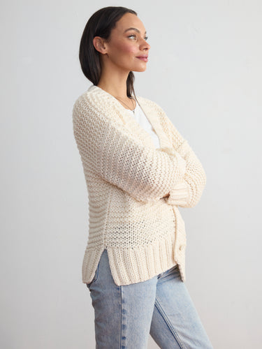 The Camila Hand Knit Cardigan by Margaret O’Leary.