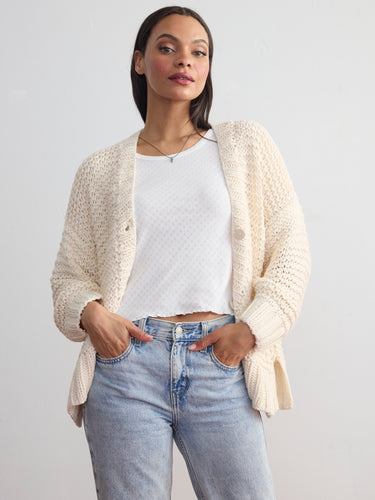 The Camila Hand Knit Cardigan by Margaret O’Leary.